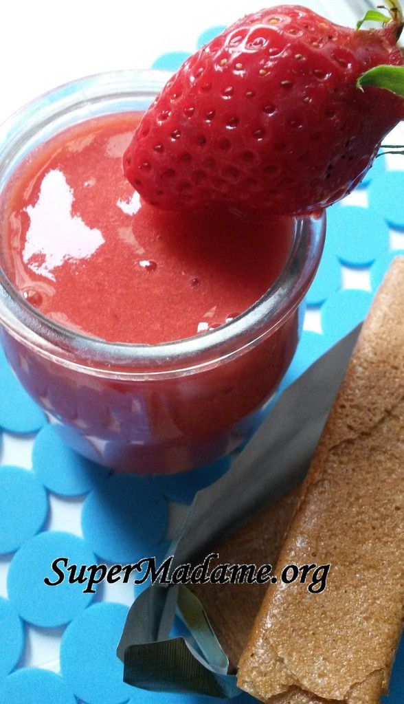 Soupe de fraise recette dessert qui change