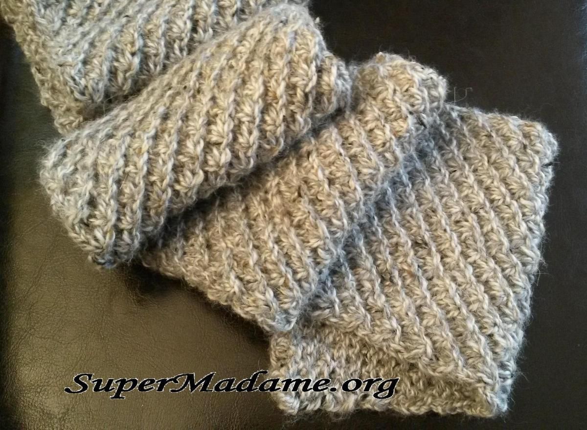 Tuto tricot écharpe qui ne roule pas