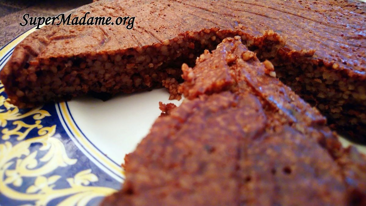 gâteau semoule chocolat minceur