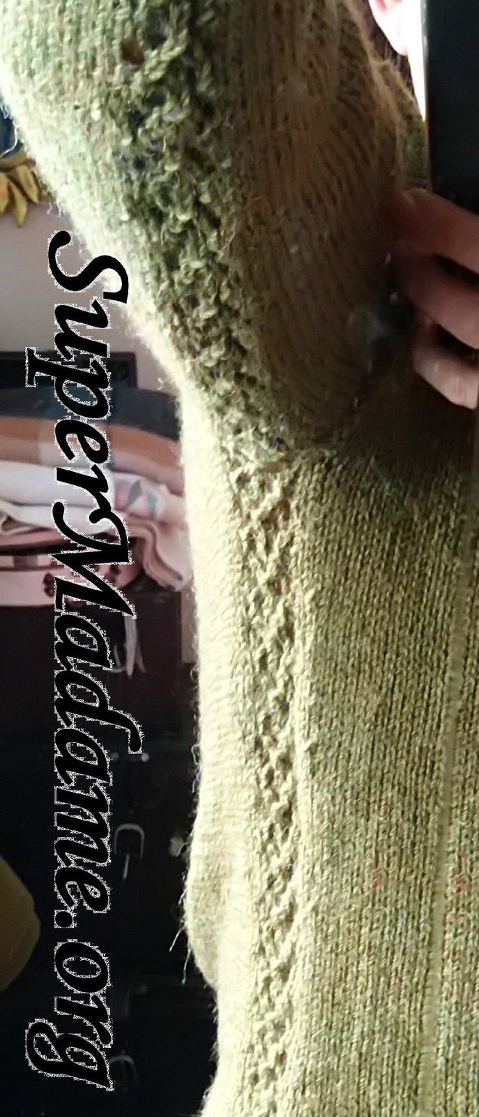 Tuto Tricot pull dentelle raffiné
