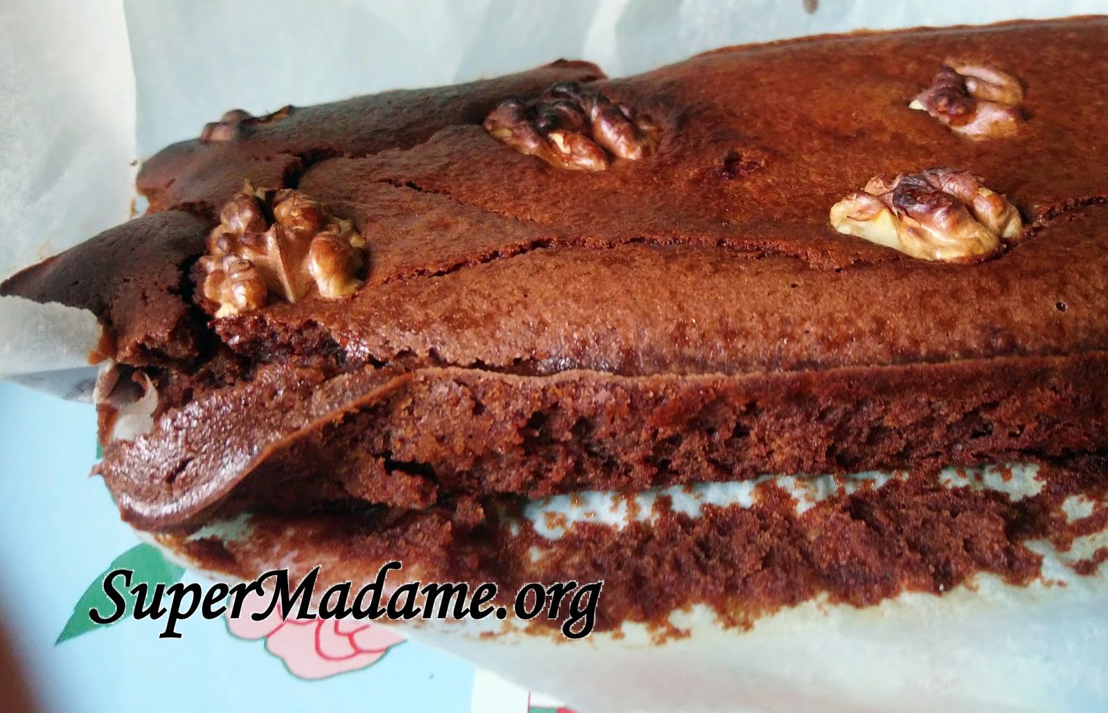 Brownie facile chocolat marron 3 ingrédients