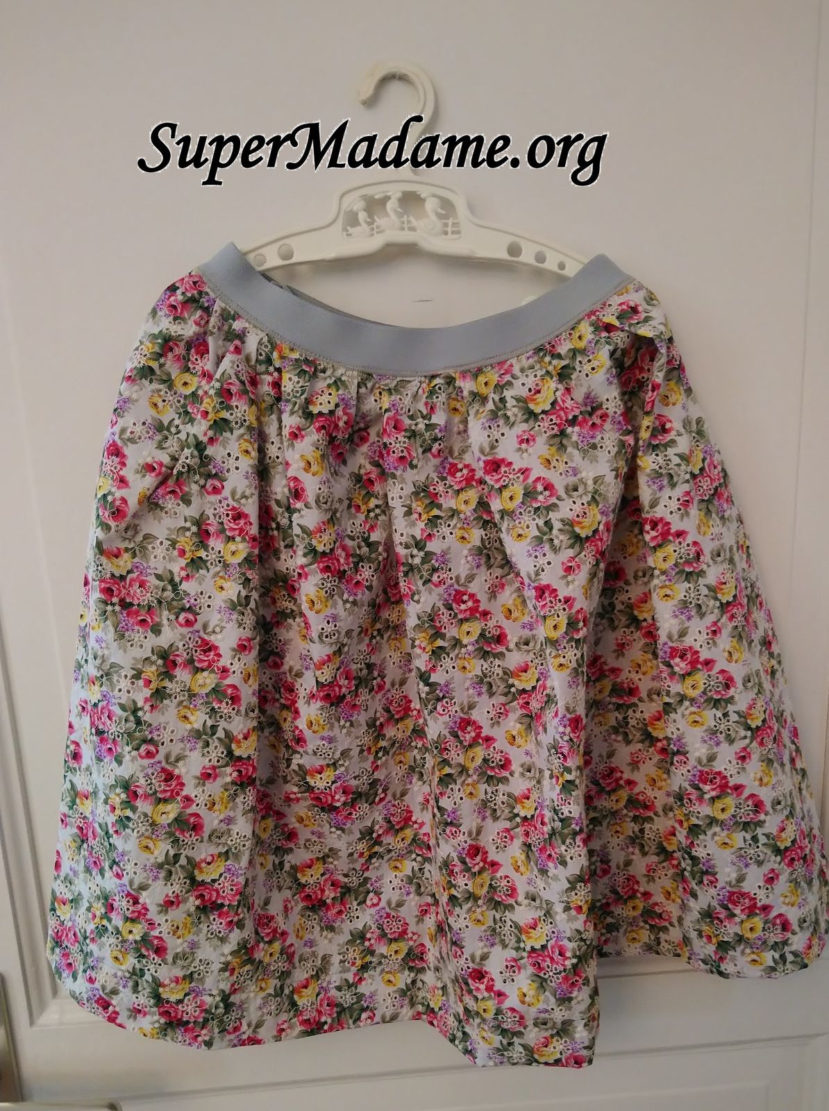 Tuto couture débutant jupe élastiquée