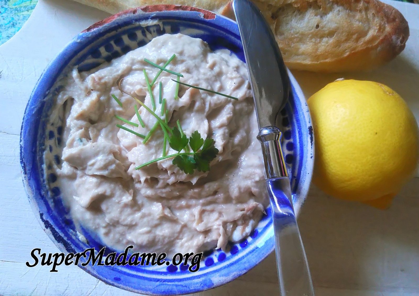 Apéro express rillettes thon dip