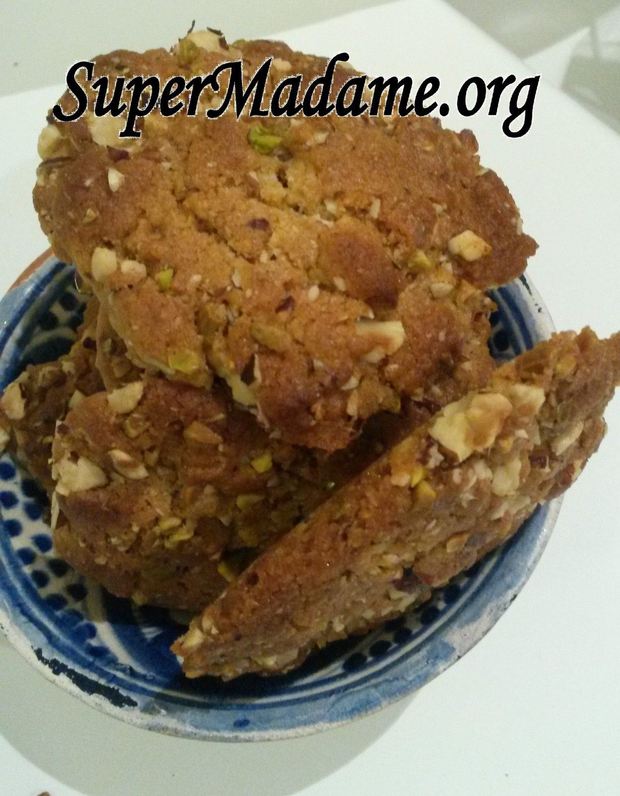 Recette sablés fruits secs gourmets chic