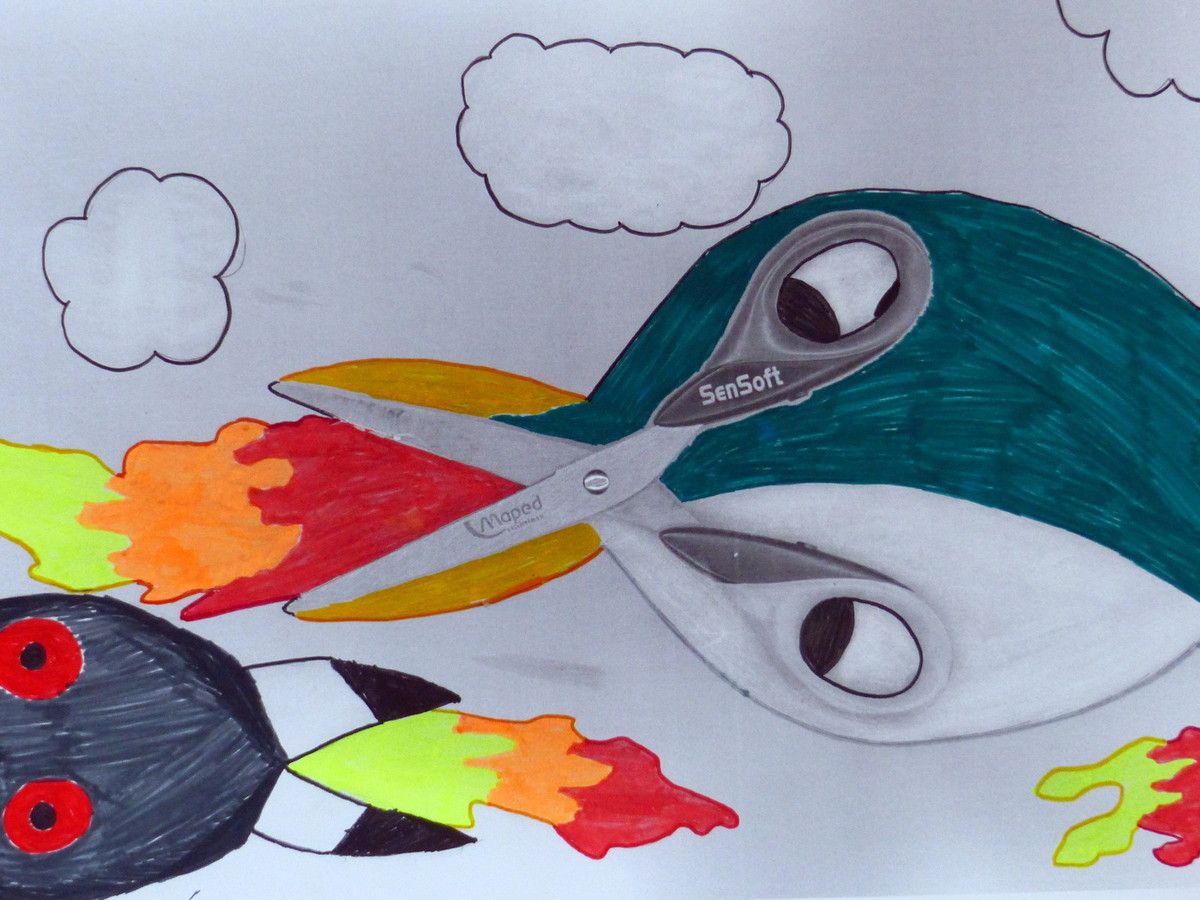 Objet ordinaire pour contexte extraordinaire, par Hortense