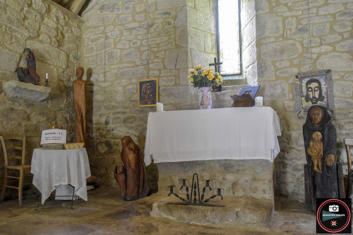 Mon Exposition Photo à la chapelle du village de Clédat, trésor abandonné en Corrèze