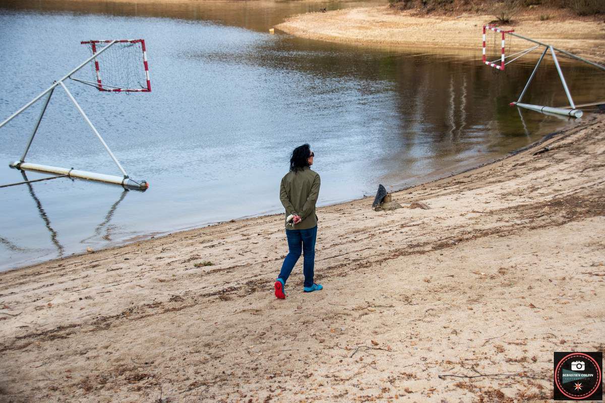 Marcillac la croisille en Corrèze, la lac de la valette et le viaduc de lantourne