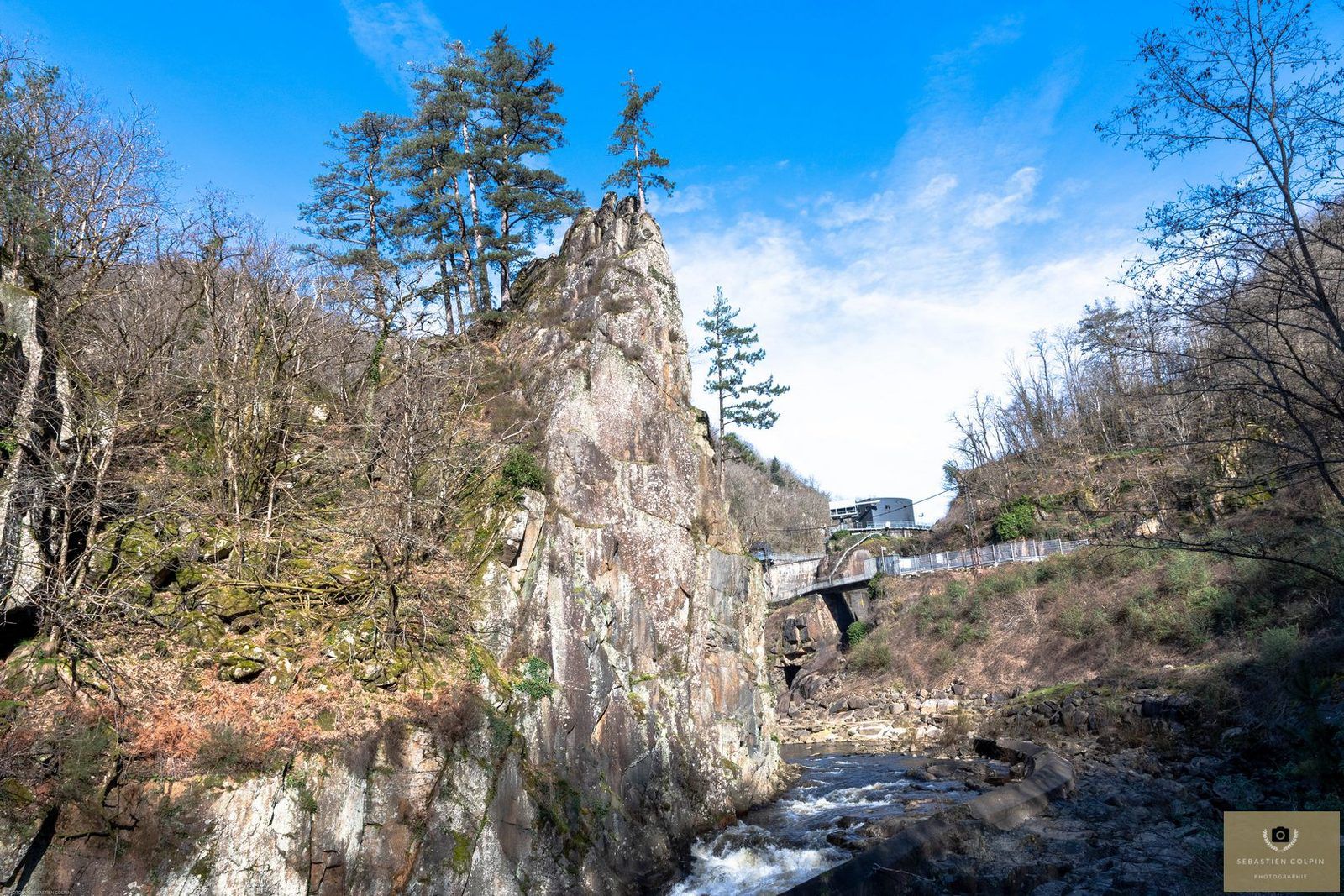 Site Hydroélectrique EDF du Saillant en Corrèze