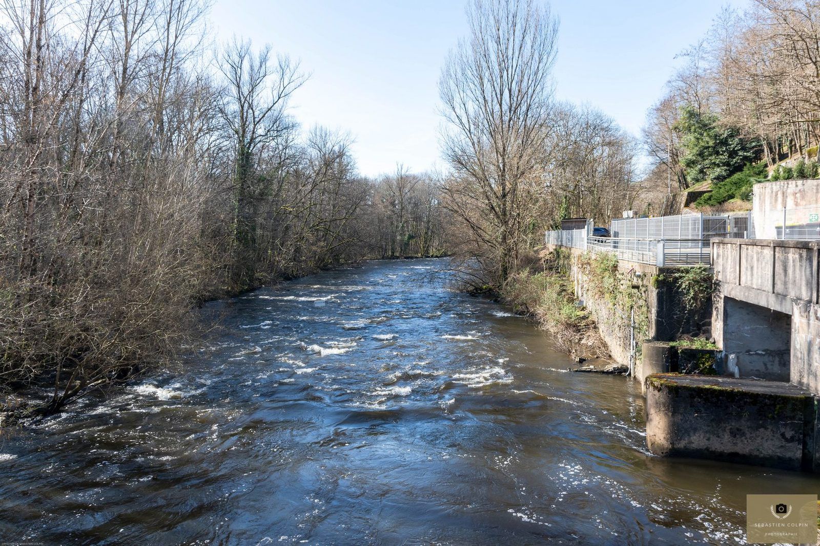 Site Hydroélectrique EDF du Saillant en Corrèze