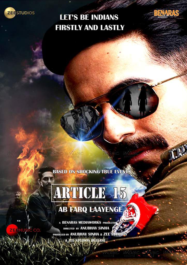 Article 15 Ab Farq Laayenge The Movie Poster No 3 Made By Magic Touch Designing Branding Photography