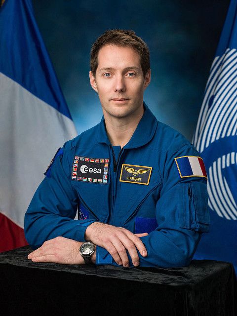 Photo officielle de Thomas Pesquet