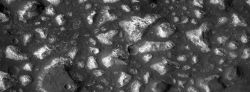 Anciennes sources hydrothermales sur Mars.