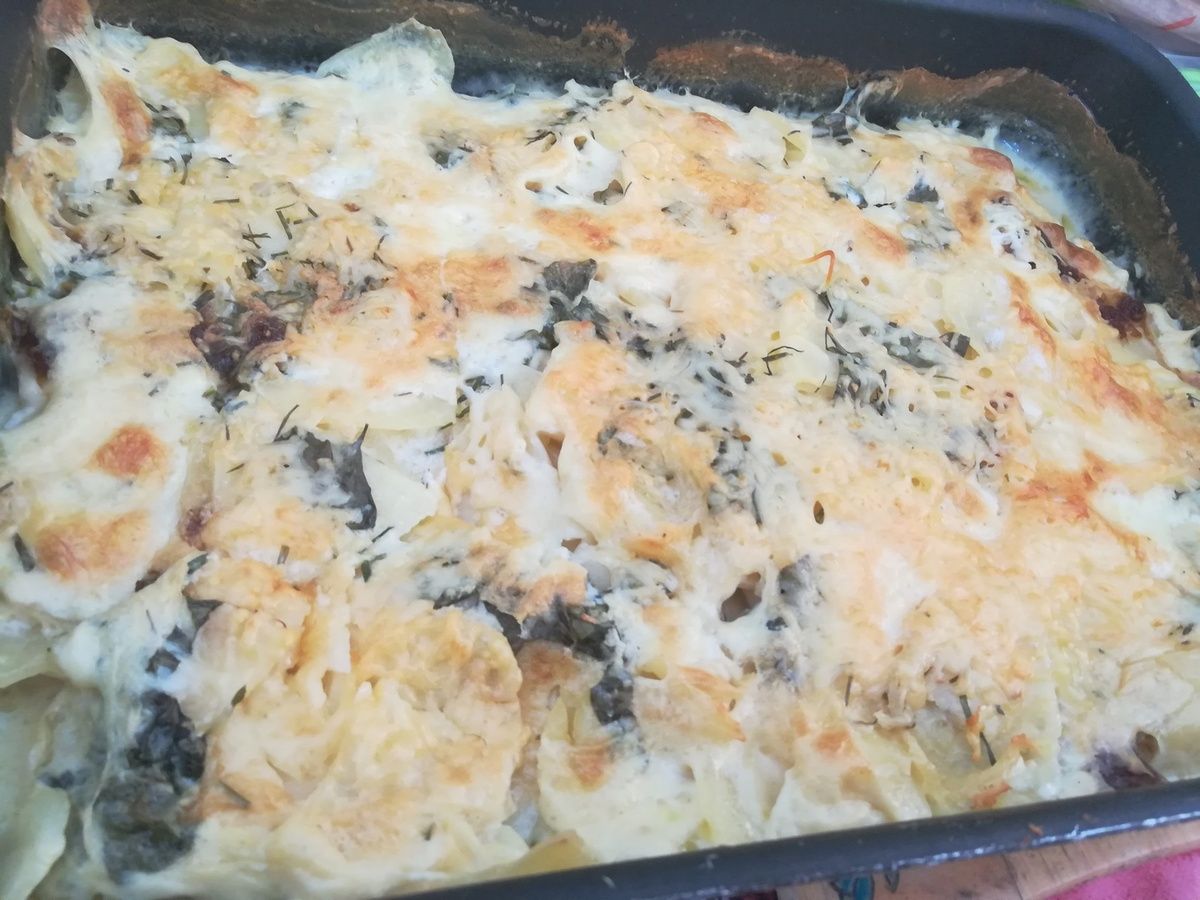 Gratin Dauphinois Au Basilic Notre Amour De Cuisine