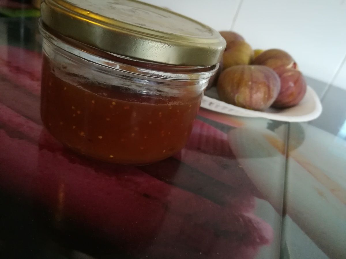 Confiture De Peche Abricot Et Figues Au Thermomix Notre Amour De