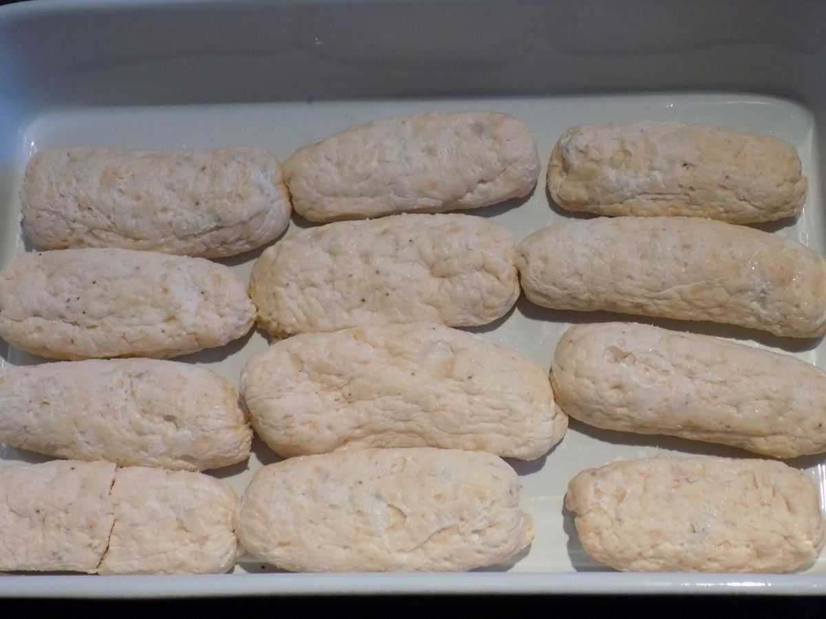 Quenelles de saumon sauce crevettes dukan - La cuisine de Fanie