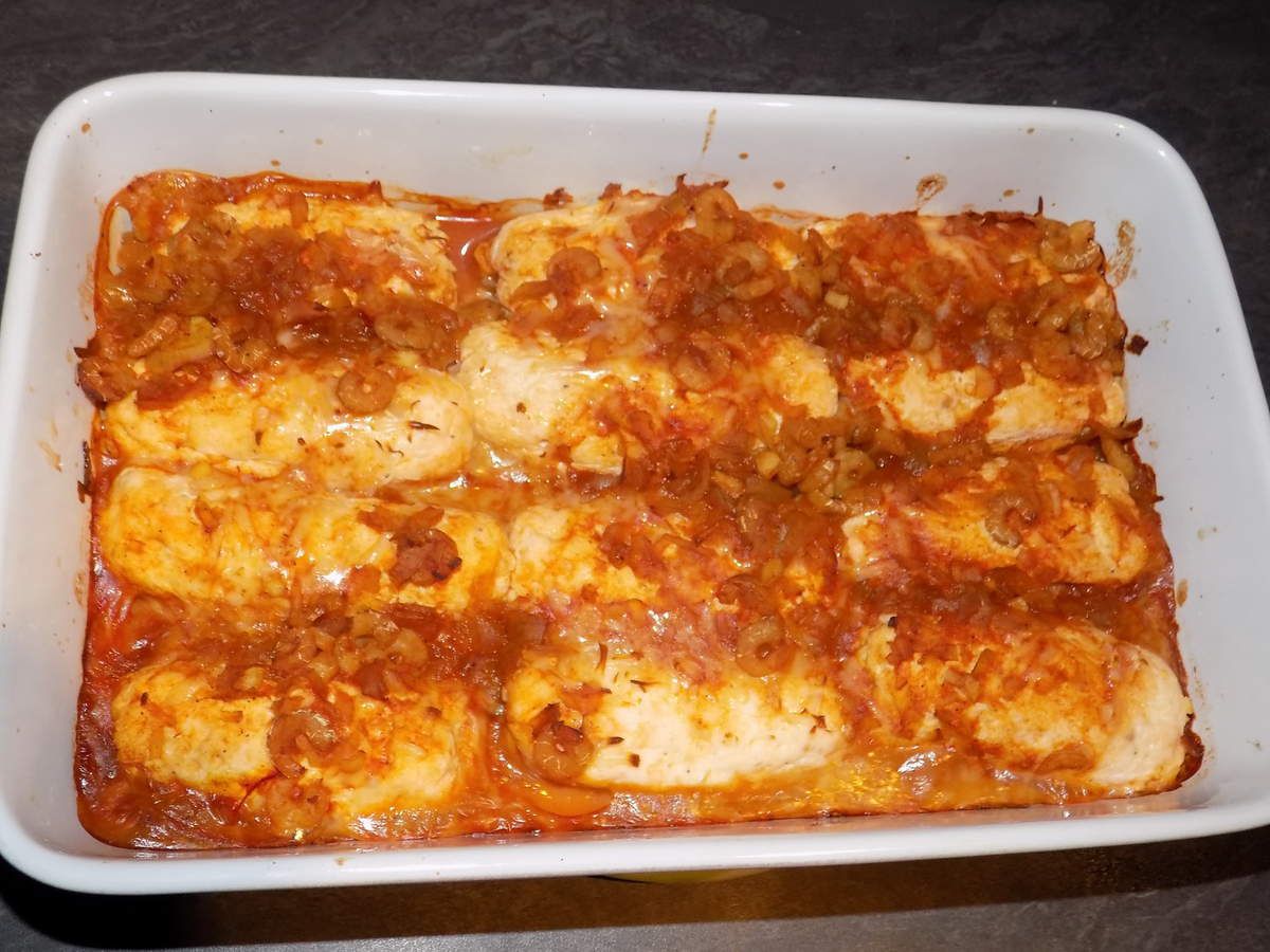 Quenelles de saumon sauce crevettes dukan - La cuisine de Fanie