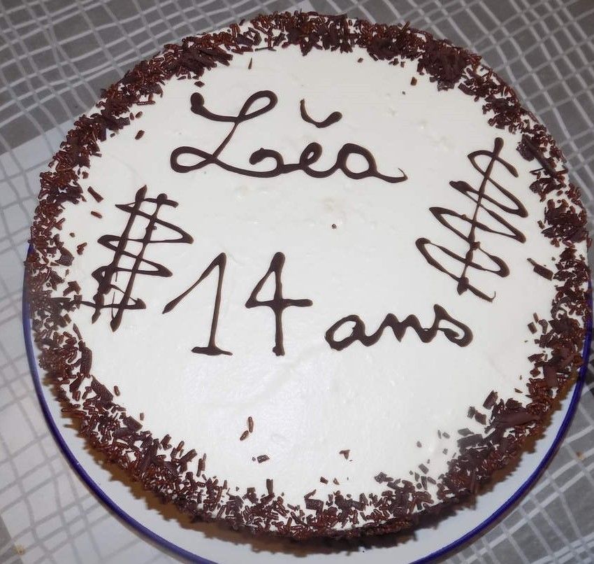 Gateau D Anniversaire Chocolat Et Vanille Dukan La Cuisine De Fanie