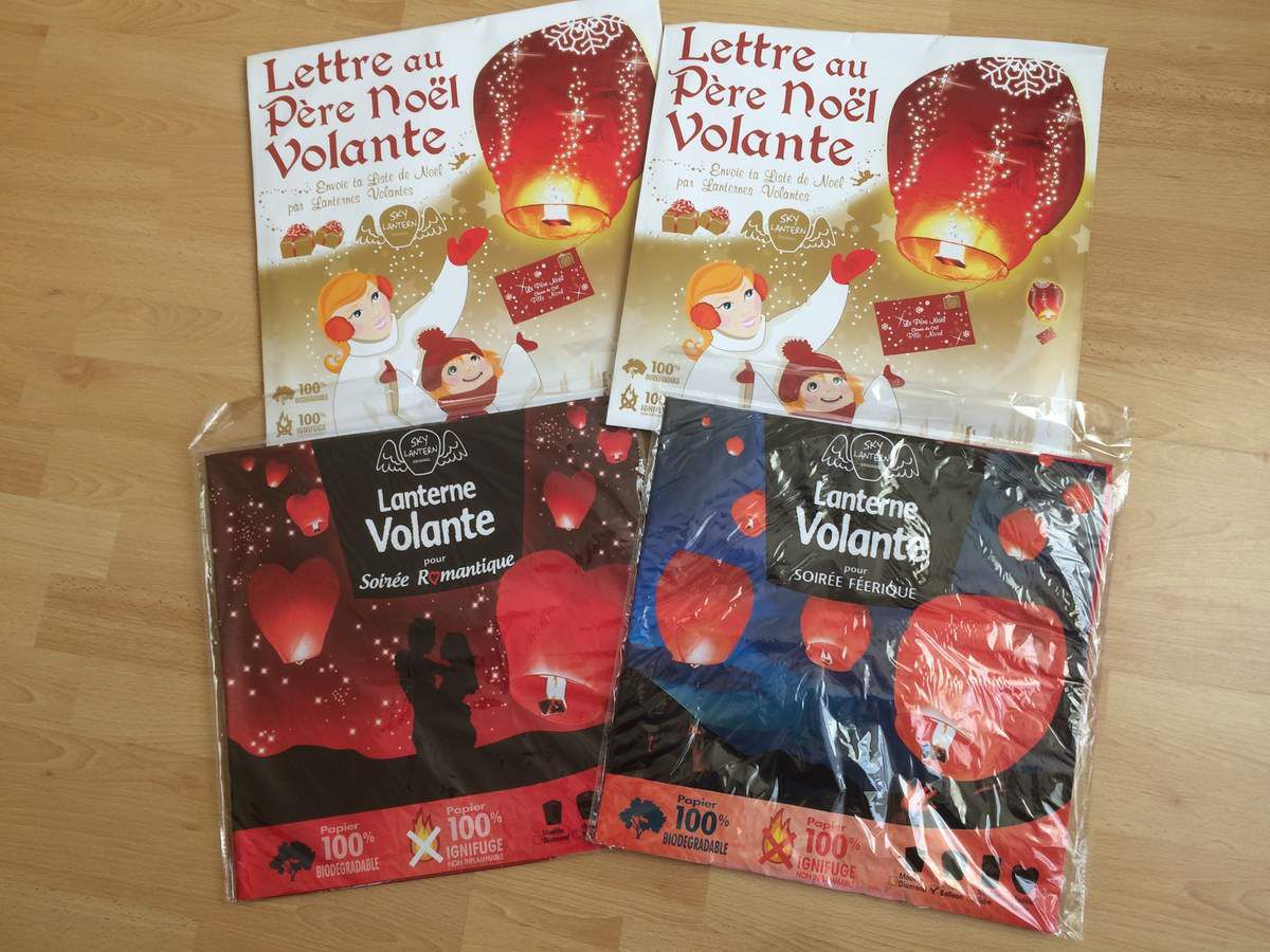 Lanternes volantes SkyLantern - L'aventure créative avec mes loulous