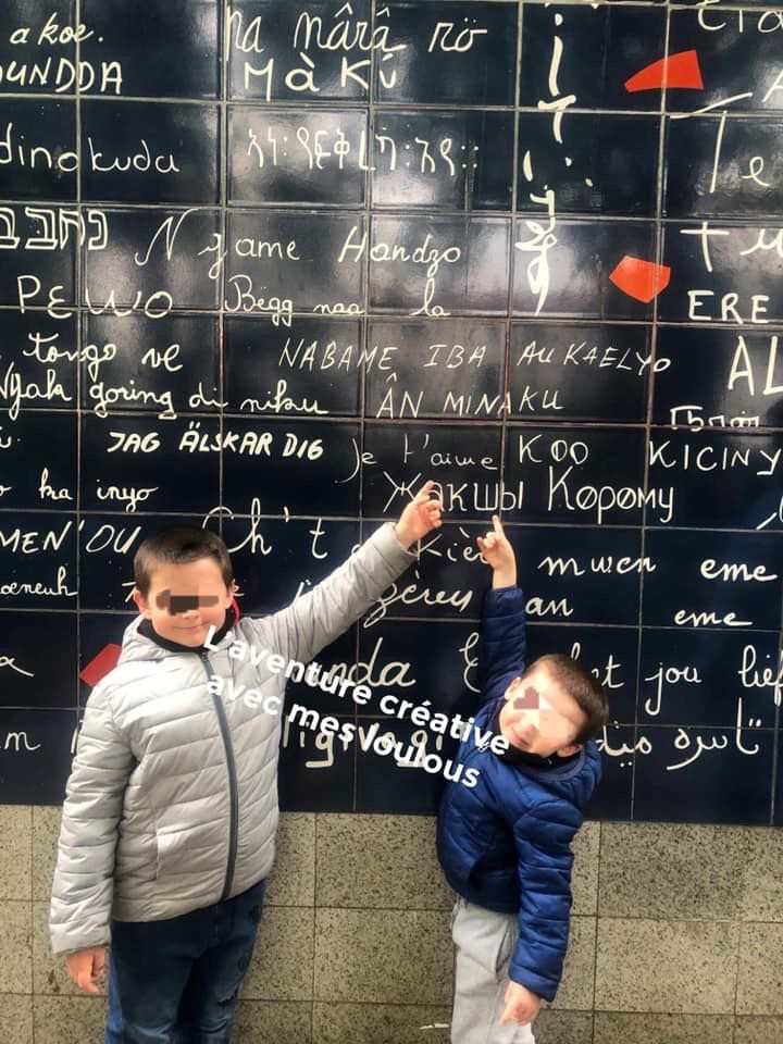 Le mur des Je t’aime Montmartre 