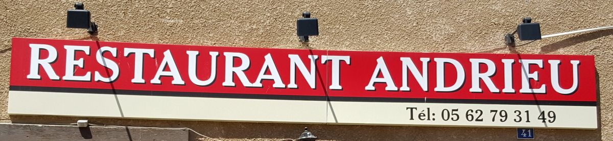 Restaurant ANDRIEU à Grenade (31)