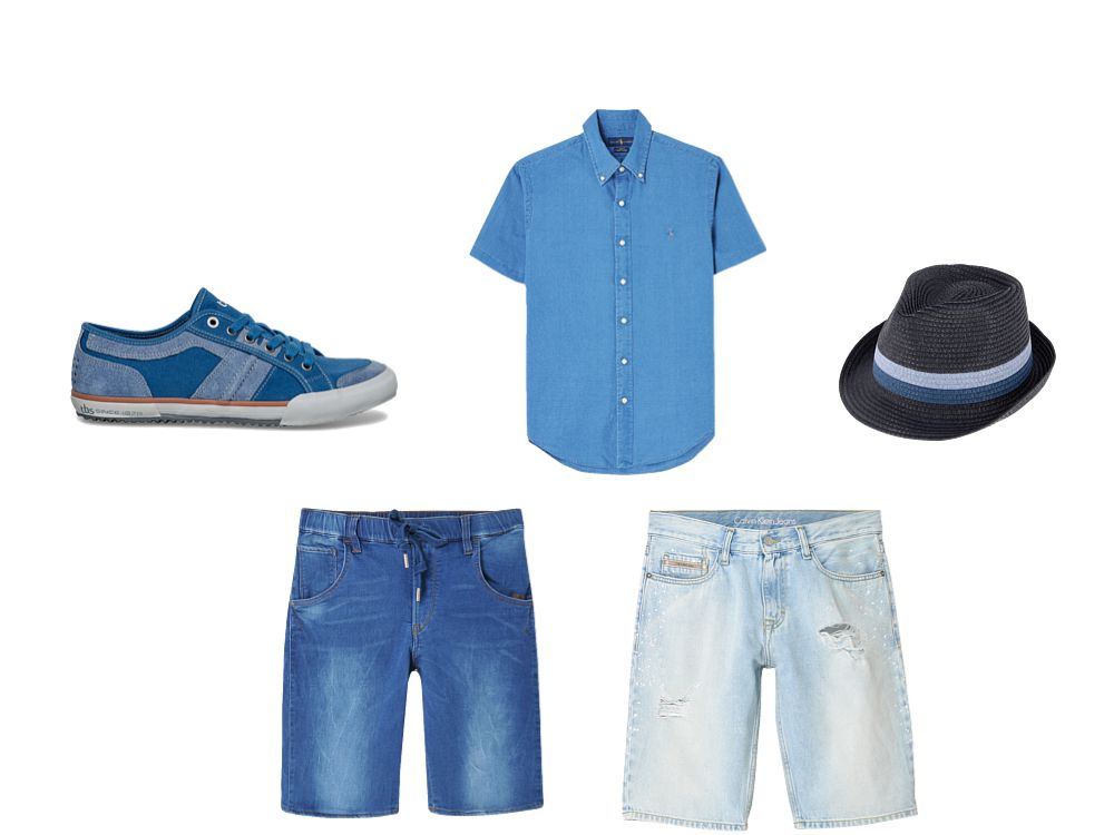 OUTFITHER - THEME 27 : TOTAL LOOK BLEU