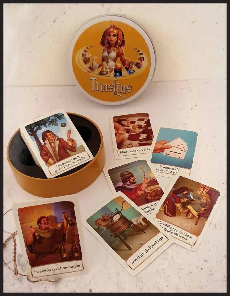 Timeline, le jeu de la frise chronologique d'Asmodee