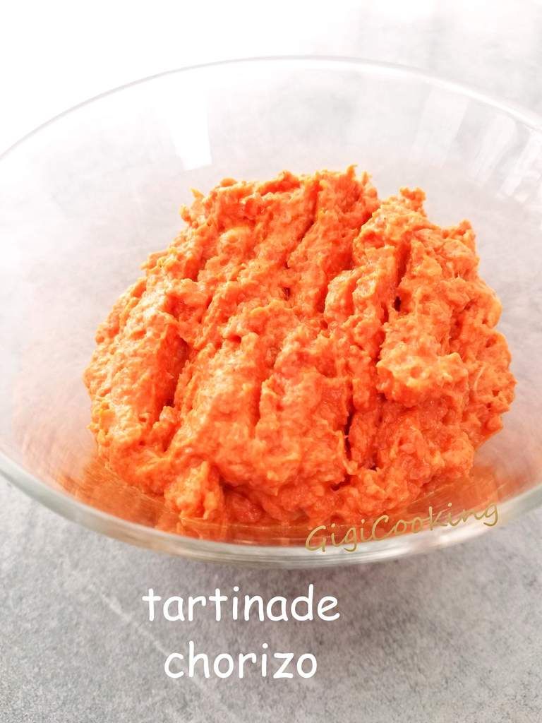 tartinade au chorizo