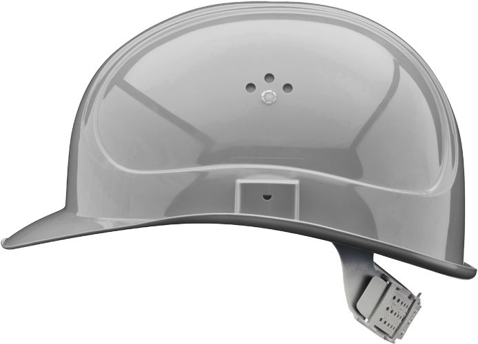 Casque de chantier BOGUEY - Gris argent