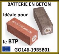 batterie carree de smartphone ou tablette publicitaire