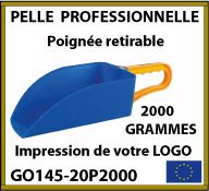 Pelle de mesure 2000g professionnelle en plastique pour les métiers agricoles ou alimentaires