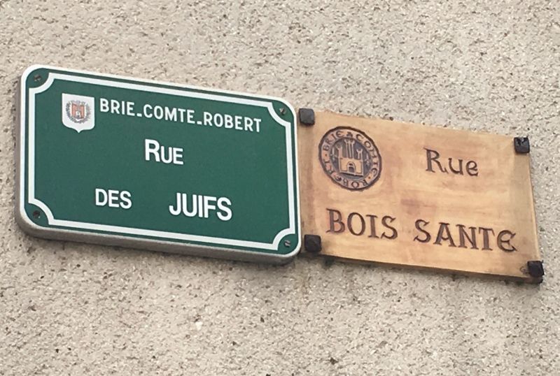 Noms rues insolites Brie Comte Robert