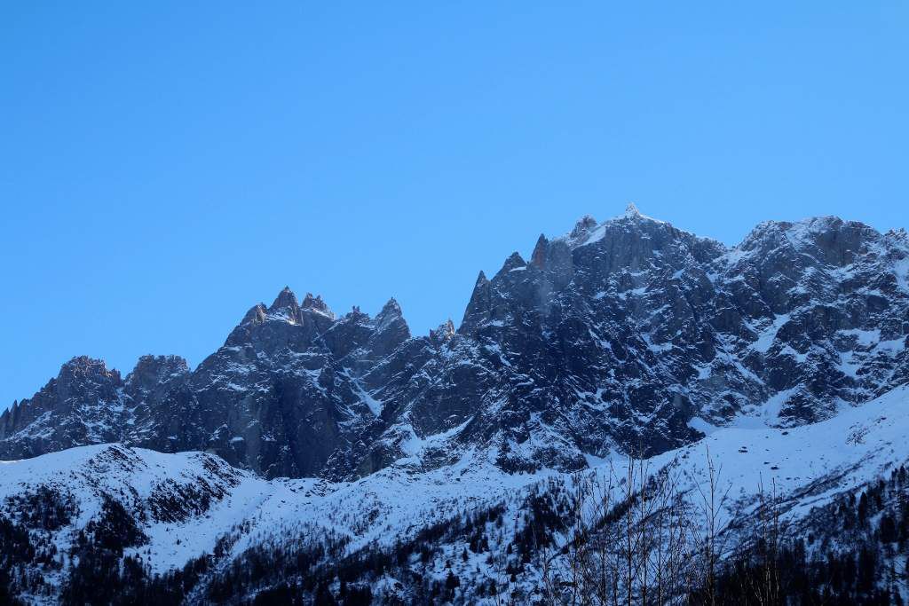 Aiguilles du massif du Mont Blanc