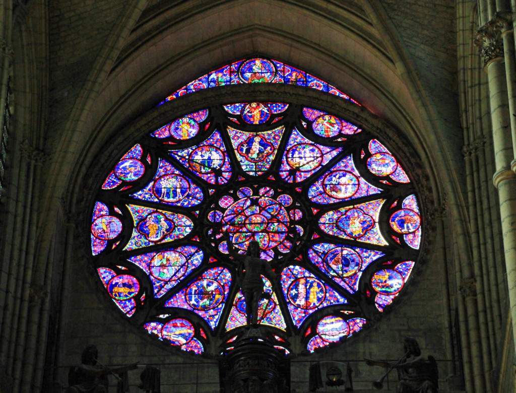 Cathédrale de Reims, les vitraux