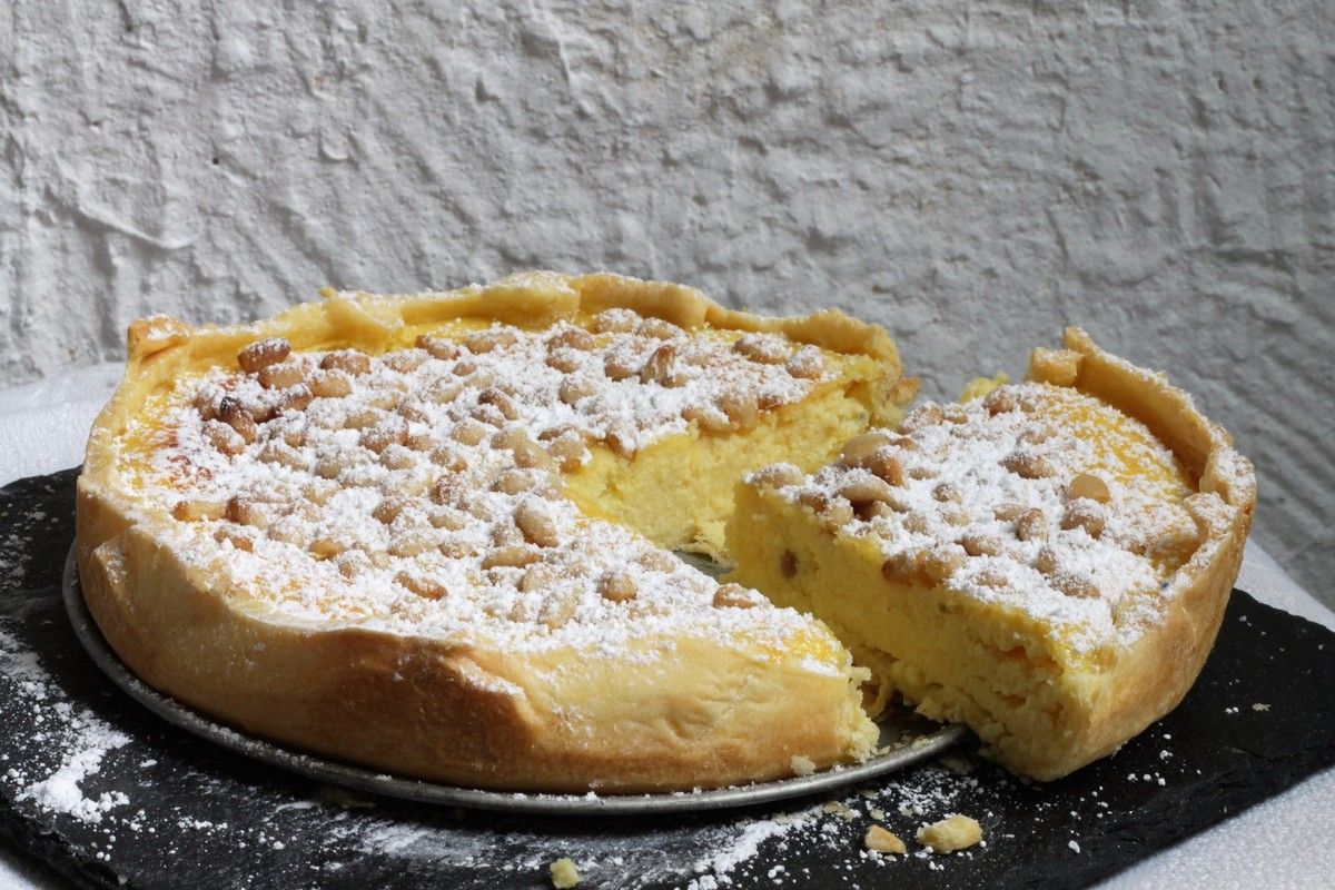 Tarta della nonna à la ricotta et au citron