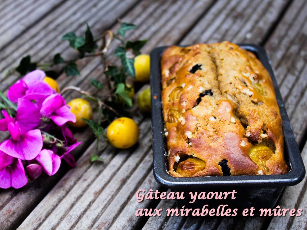 Gateau Yaourt Aux Mirabelles Et Mures 4 Sp Weightwatcher Comme Une Violette