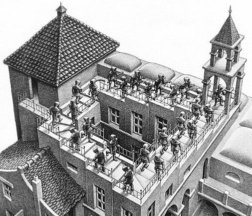 	 Maurits Cornelis Escher Date	 1960