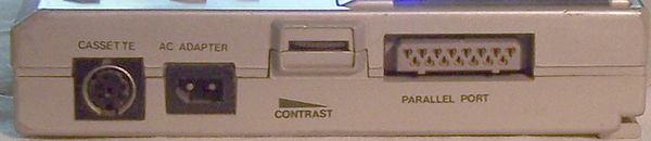 casette & parallel ports