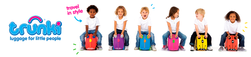 2-en-1, la valise Porteur Trunki - Les Perles de Maman