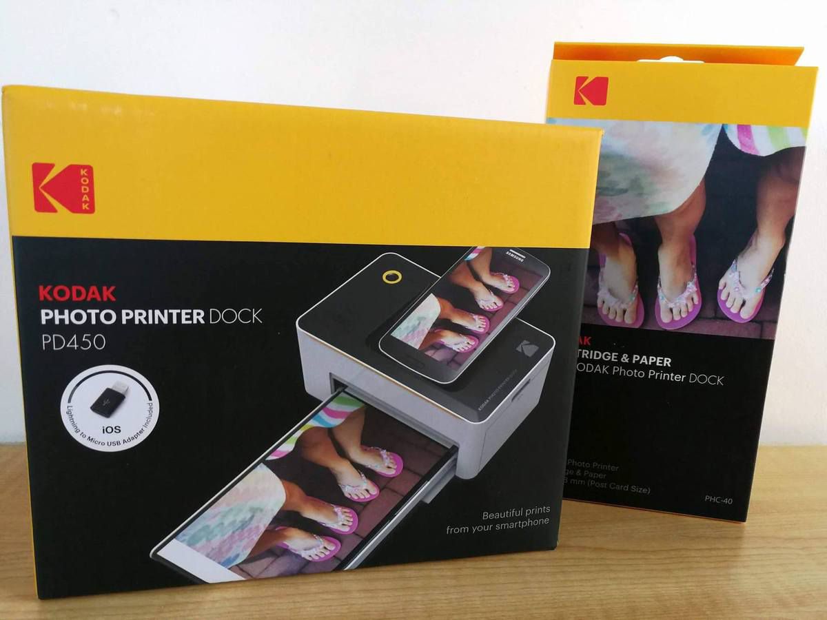 Mon imprimante photo Kodak Printer Dock - Les Perles de Maman