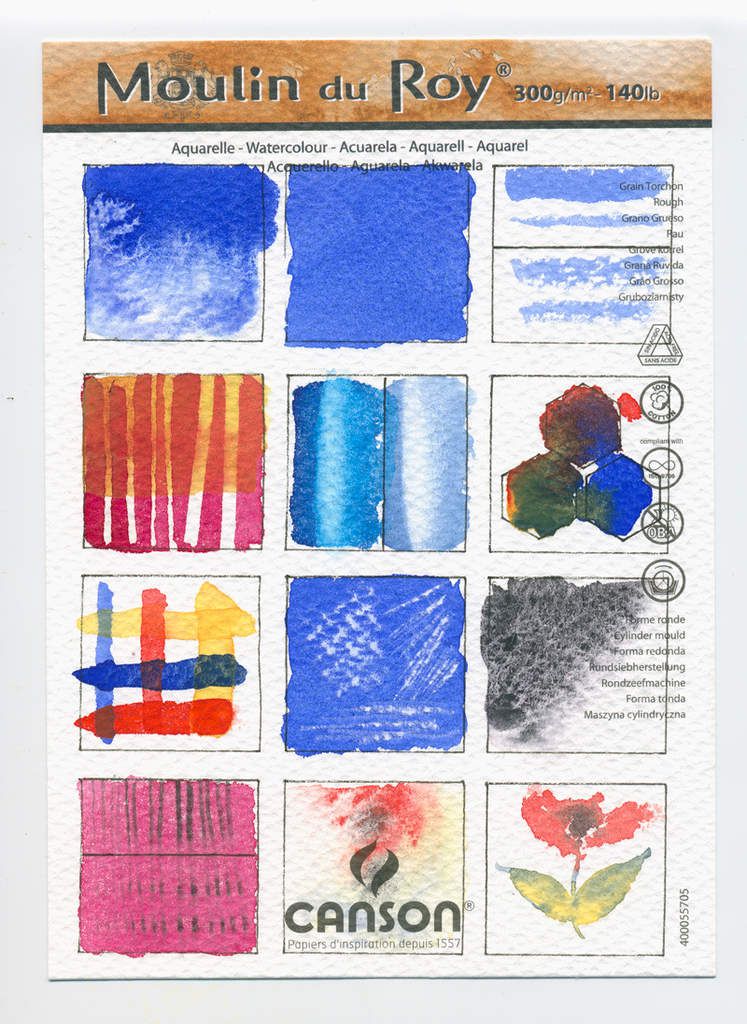 Le Premier Coup d'Oeil sur Les Test Papier Aquarelle - Désiré George  Herman, Artiste Aquarelliste Watercolourist Blogueur Blogger