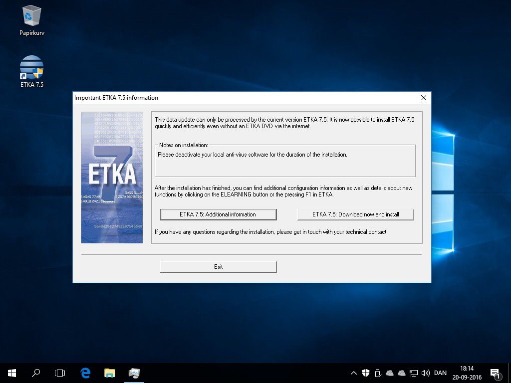 Etka 7.2 Manual Update