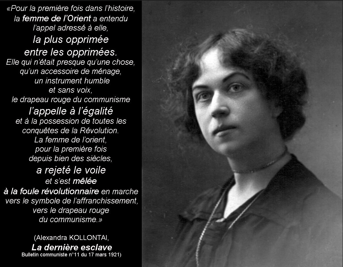 Alexandra Kollontaï sur la femme musulmane...