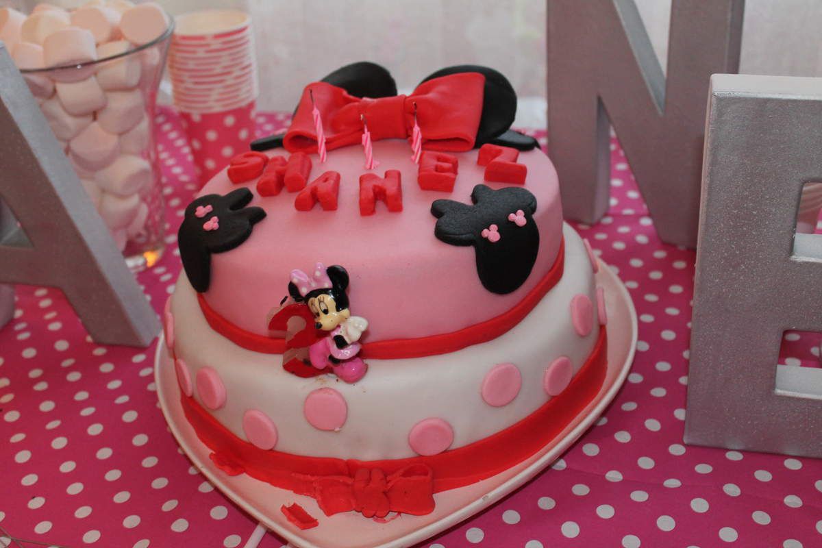 Gâteau Minnie (idée déco)