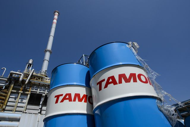 Raffinerie Tamoil, Collombey: Verkauf ohne Tankstellen (Keystone, Bild publiziert bei www.24heures.ch)