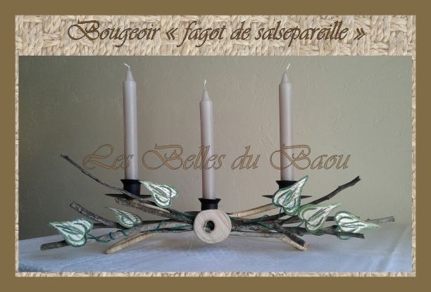 Bougeoirs natures, bohèmes, vintages, pièces uniques