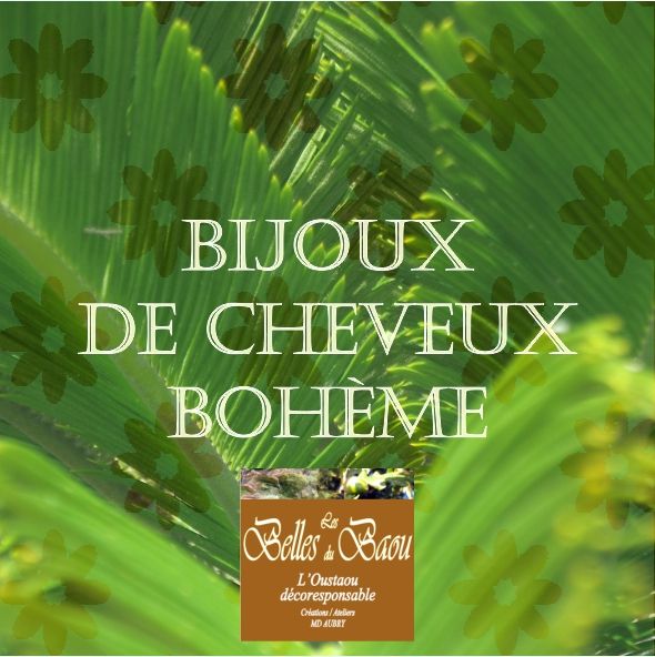 bijoux de cheveux bohèmes