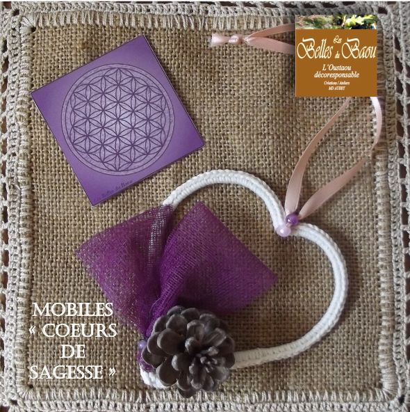 Mobiles et attrapes rêves - créations originales Les Belles du Baou
