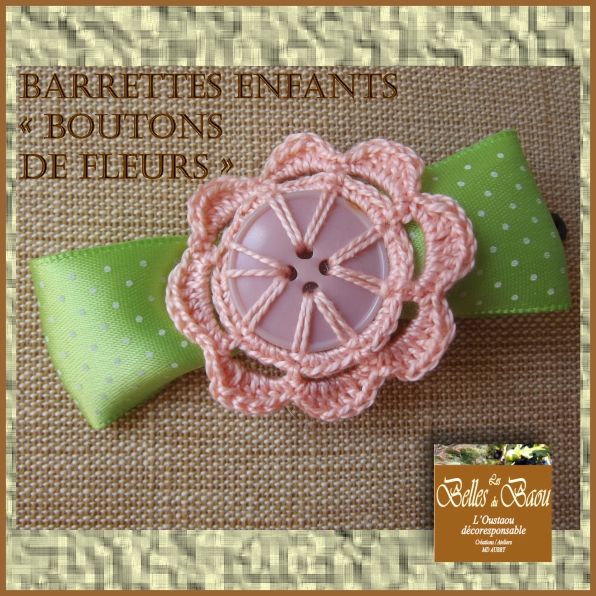 barrettes cheveux pour enfants