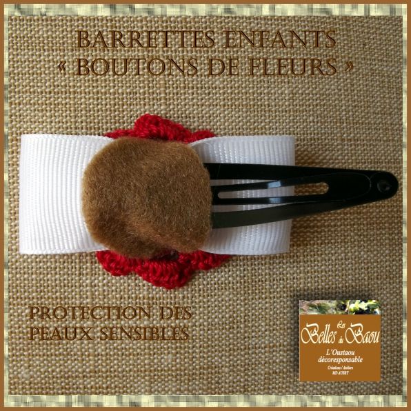 barrettes cheveux pour enfants