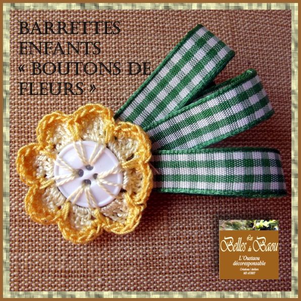 barrettes cheveux pour enfants